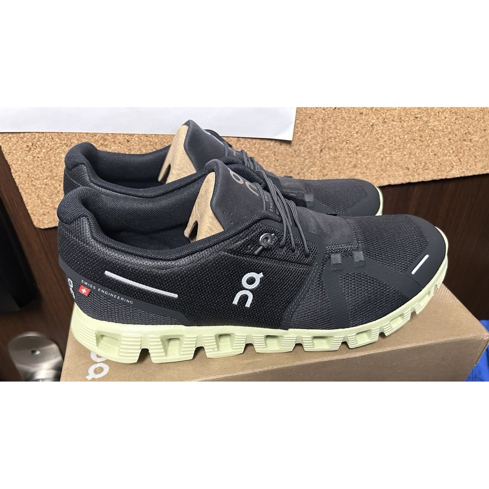 NEW On Men's Cloud 5 Sneakers Magnet Oasis Size 10 - Picture 3 of 6